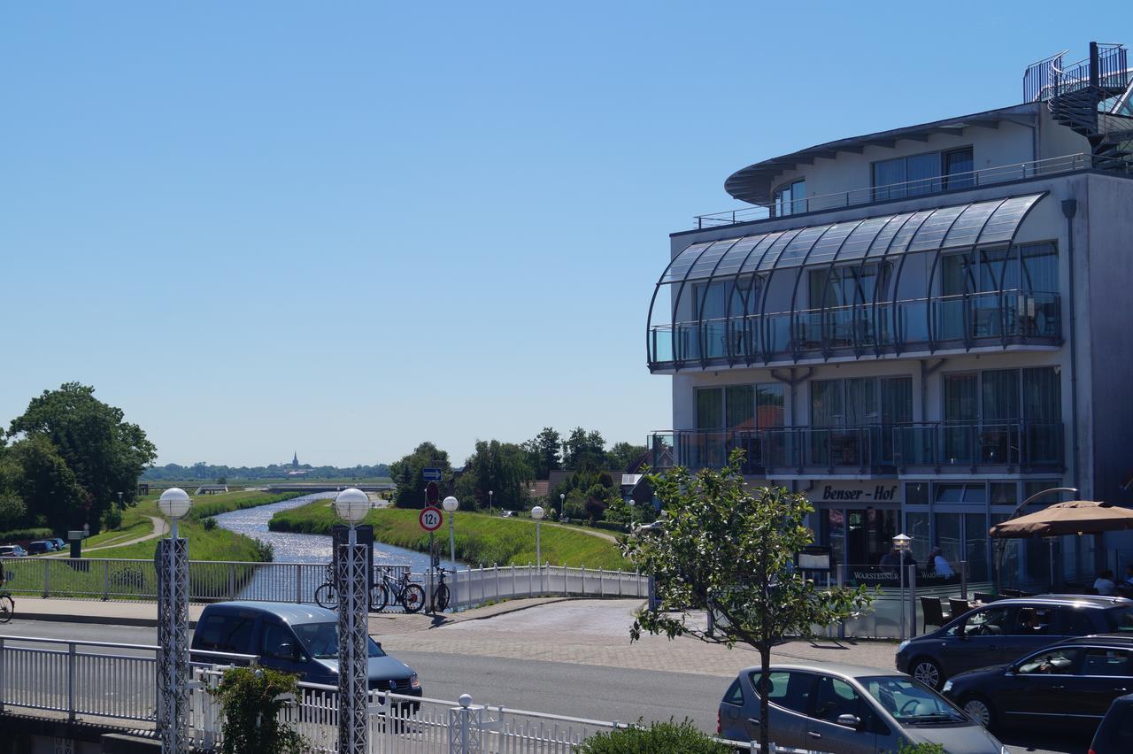 Nordseehotel Benser Hof Am Hafen ベンサージール エクステリア 写真
